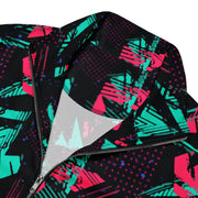Neon Shatter CAMO Unisex Track Jacket