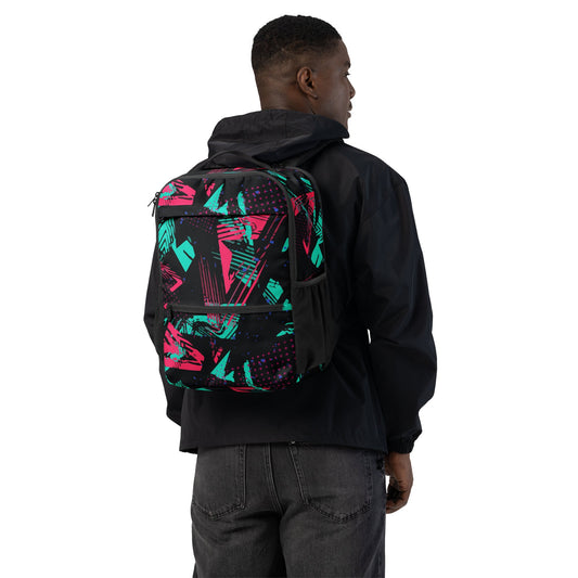 Neon Shatter CAMO Utility Backpack