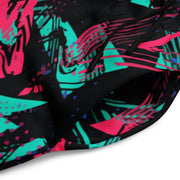 Neon Shatter CAMO Unisex Wide-Leg Joggers