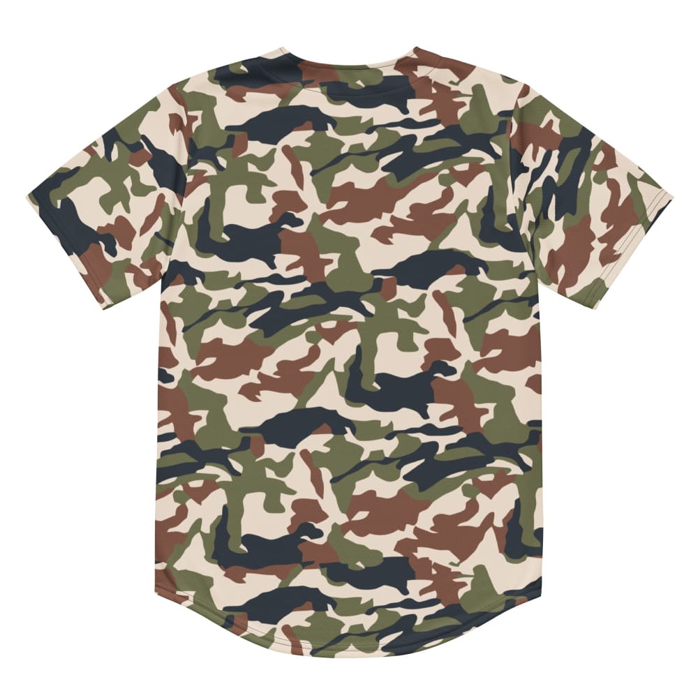 Nepal DPM 1990 CAMO baseball jersey - Baseball Jersey