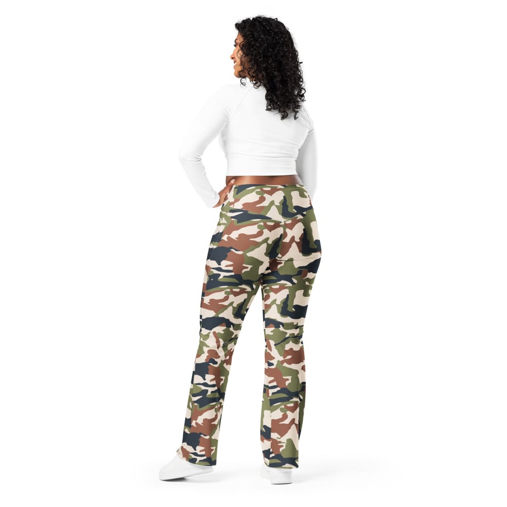 Nepal DPM 1990 CAMO Flare leggings - Womens Flare Leggings