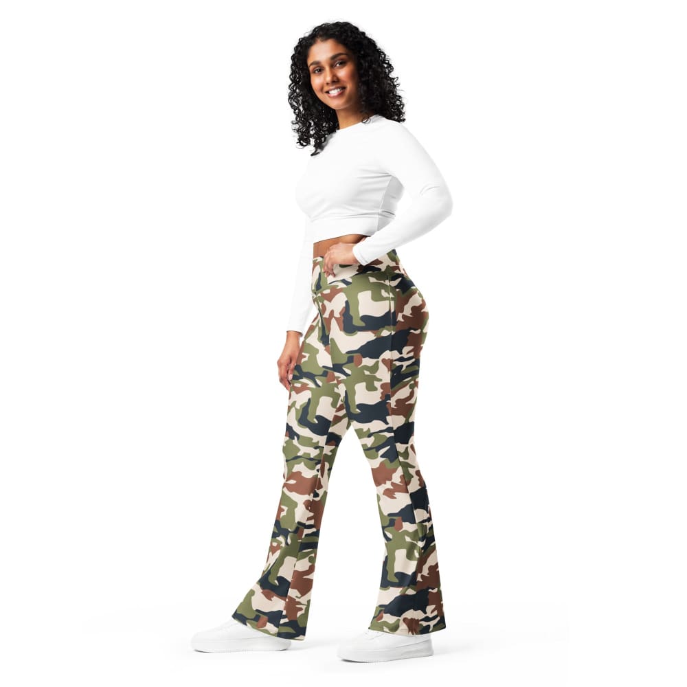 Nepal DPM 1990 CAMO Flare leggings - Womens Flare Leggings