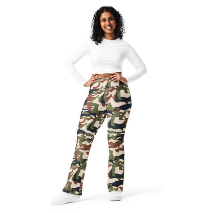 Nepal DPM 1990 CAMO Flare leggings - Womens Flare Leggings