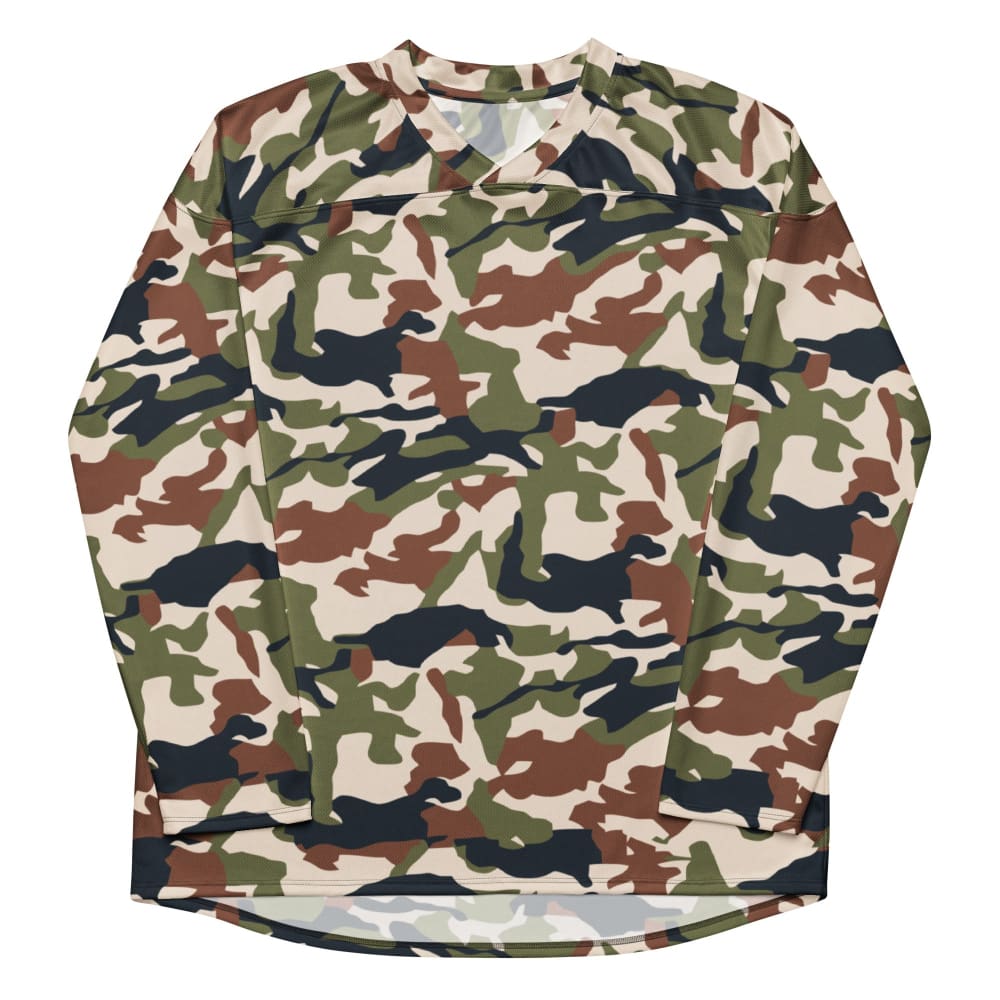 Nepal DPM 1990 CAMO hockey fan jersey