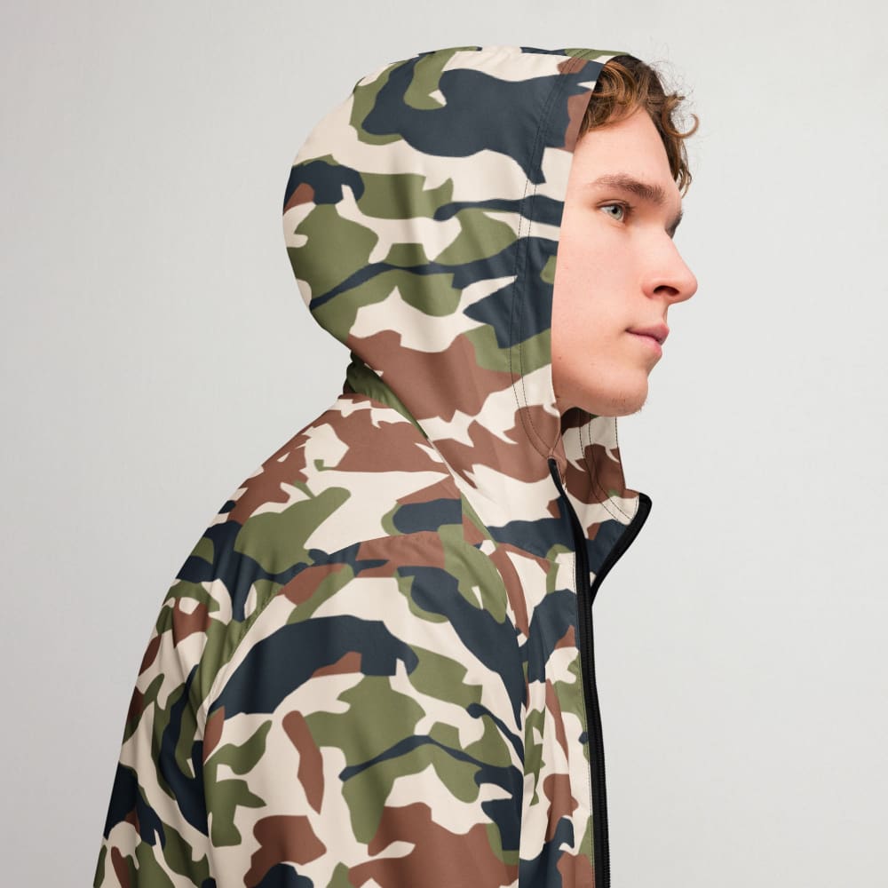 Nepal DPM 1990 CAMO Men’s windbreaker - Mens Windbreaker