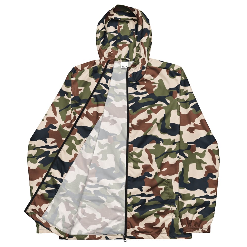 Nepal DPM 1990 CAMO Men’s windbreaker - Mens Windbreaker