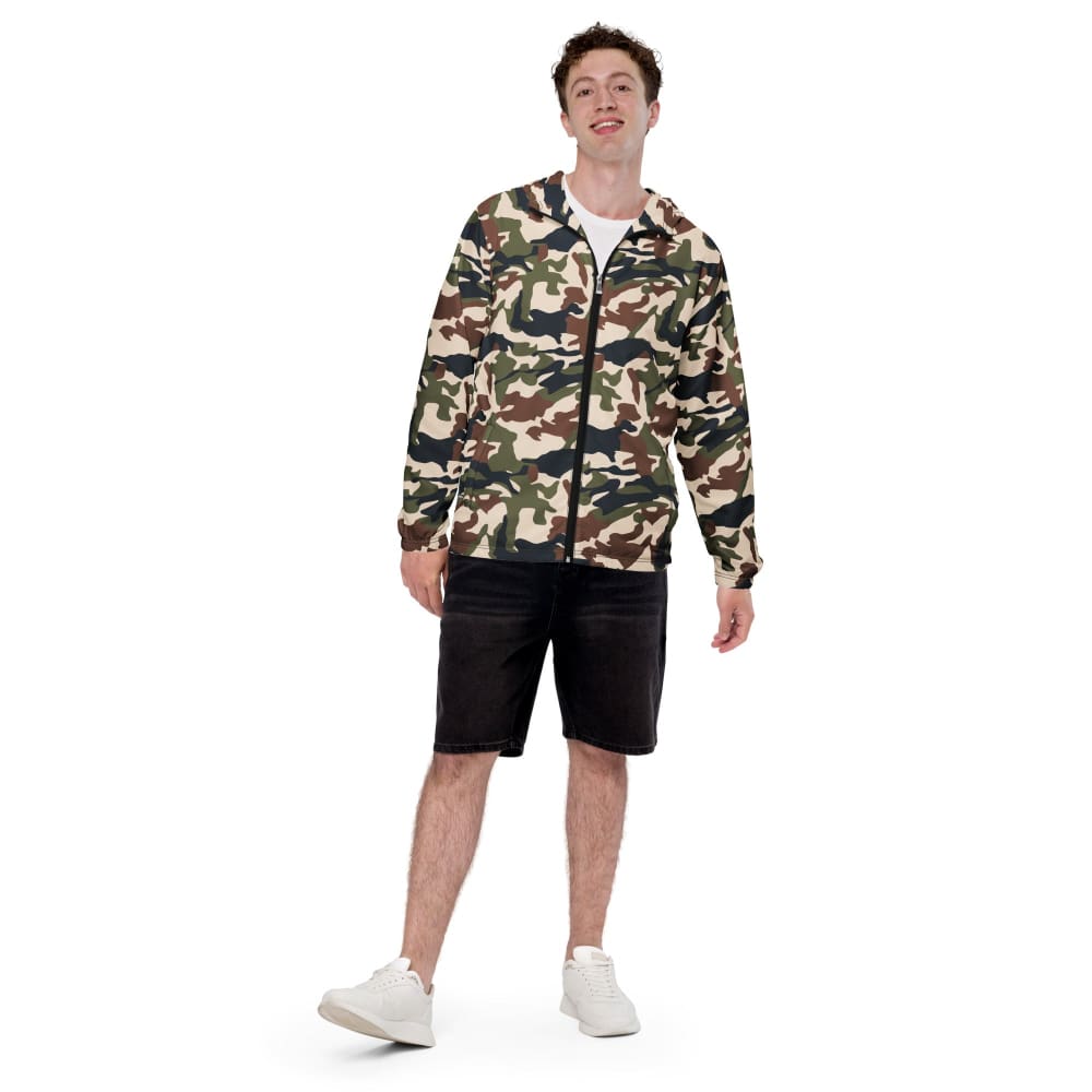 Nepal DPM 1990 CAMO Men’s windbreaker - Mens Windbreaker