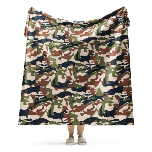 Nepal DPM 1990 CAMO Sherpa blanket - 60″×80″ - Blanket