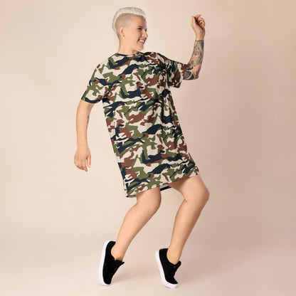 Nepal DPM 1990 CAMO T-shirt dress - Womens T-Shirt Dress