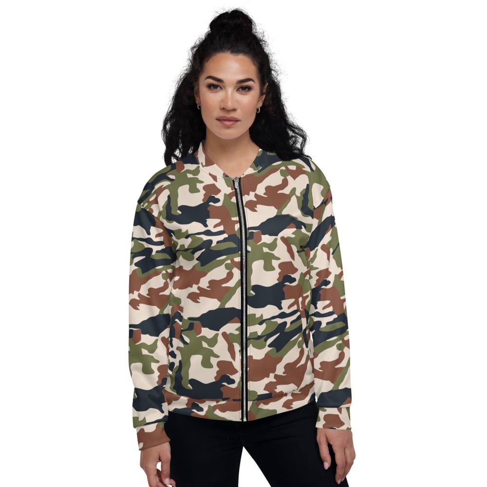 Nepal DPM 1990 CAMO Unisex Bomber Jacket