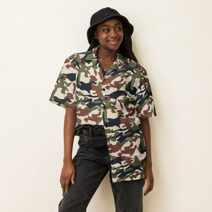 Nepal DPM 1990 CAMO Unisex button shirt