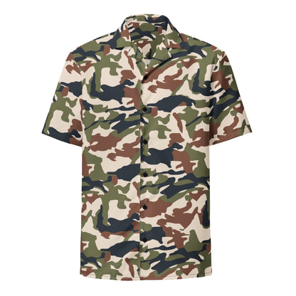 Nepal DPM 1990 CAMO Unisex button shirt - Button Shirt