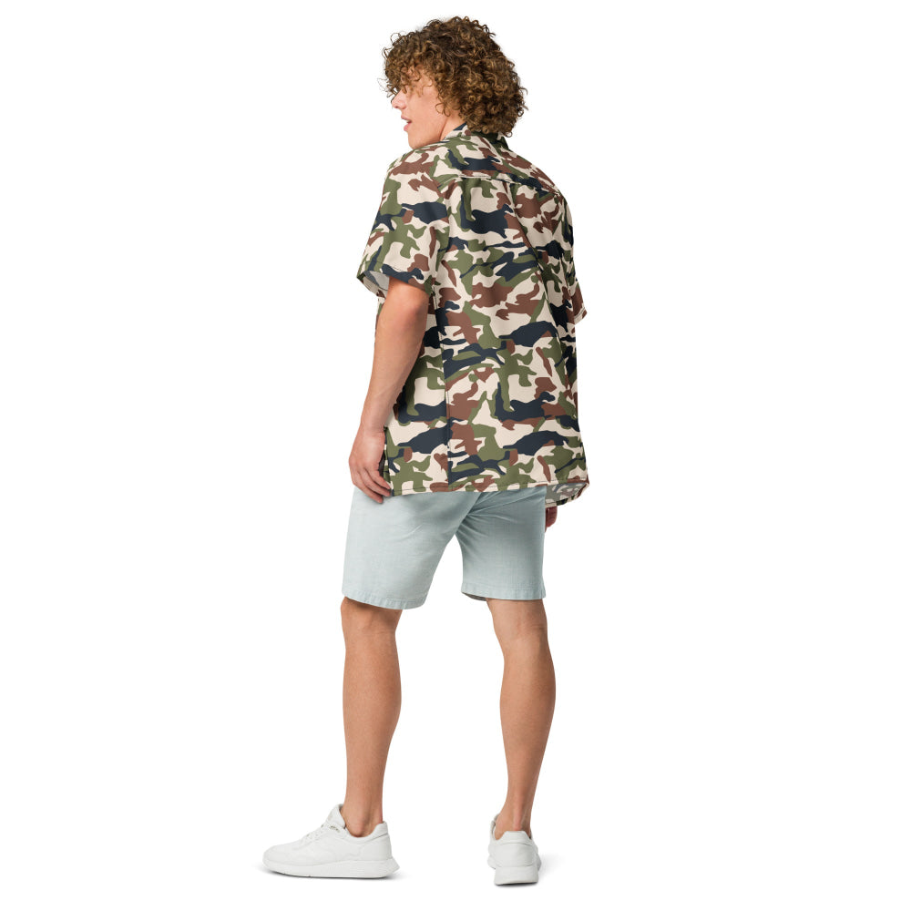 Nepal DPM 1990 CAMO Unisex button shirt - Button Shirt