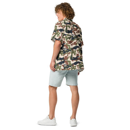 Nepal DPM 1990 CAMO Unisex button shirt - Button Shirt