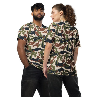 Nepal DPM 1990 CAMO unisex sports jersey - 2XS