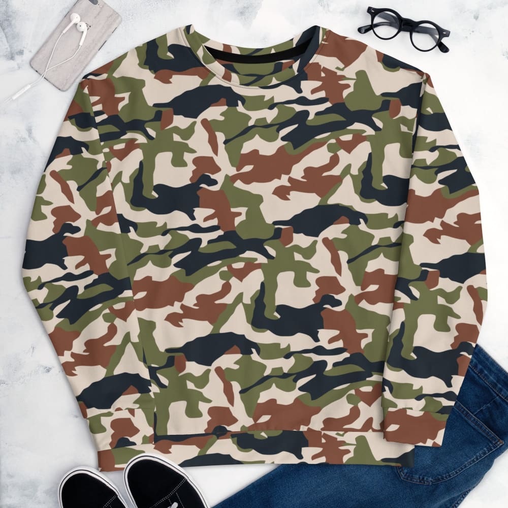 Nepal DPM 1990 CAMO Unisex Sweatshirt