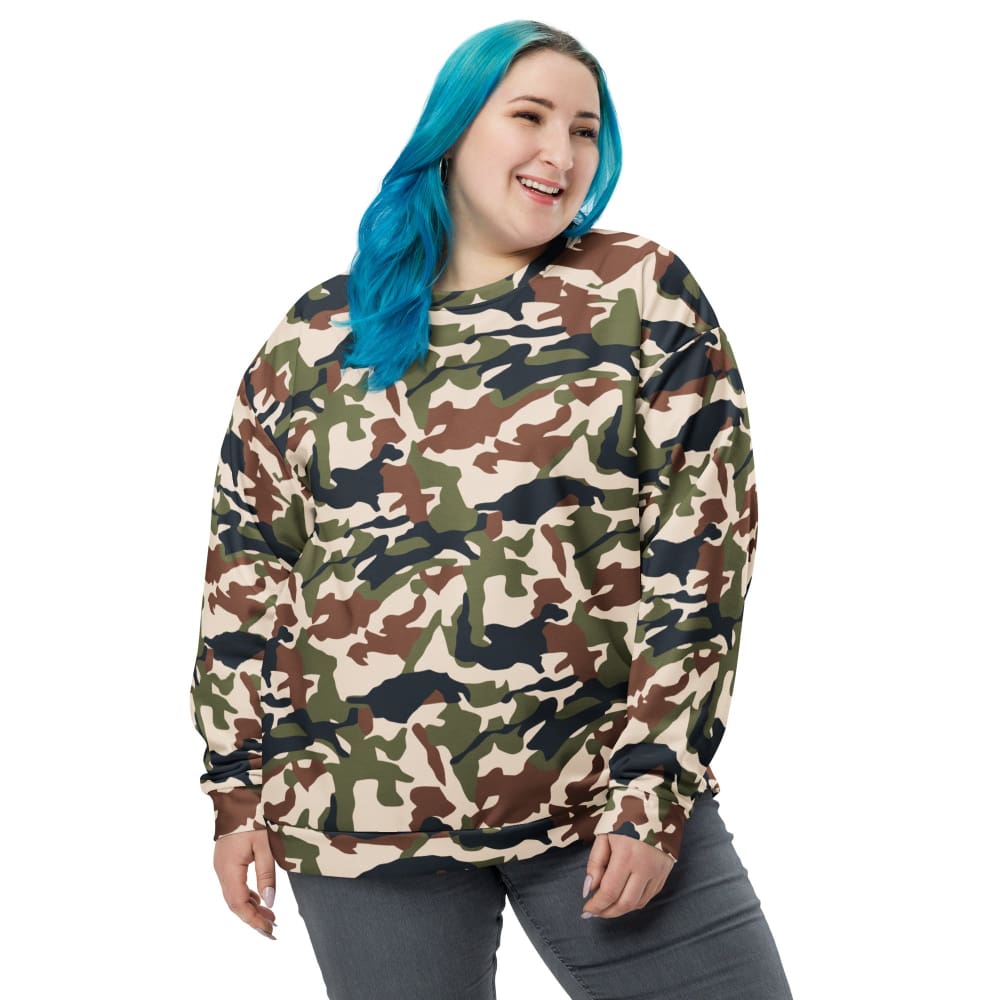 Nepal DPM 1990 CAMO Unisex Sweatshirt