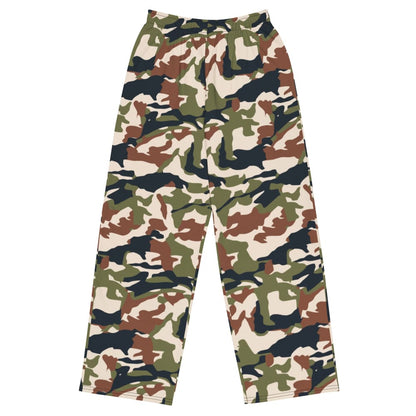 Nepal DPM 1990 CAMO unisex wide-leg pants - 2XS