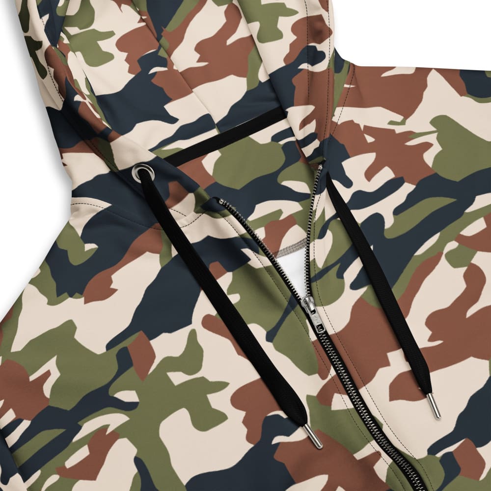 Nepal DPM 1990 CAMO Unisex zip hoodie