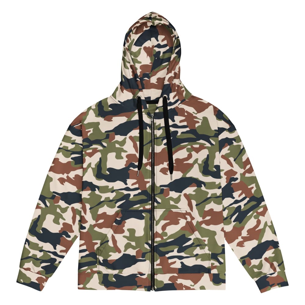 Nepal DPM 1990 CAMO Unisex zip hoodie