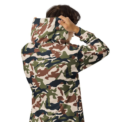 Nepal DPM 1990 CAMO Unisex zip hoodie