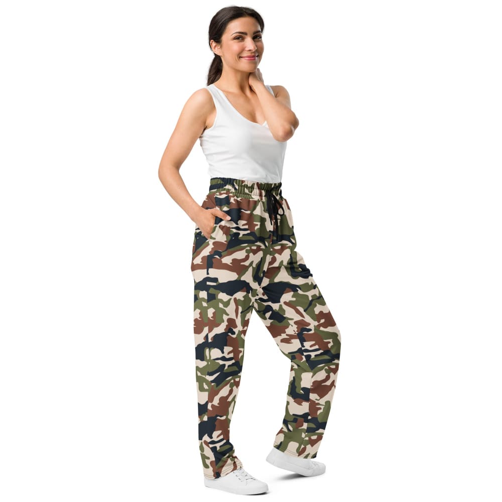 Nepal DPM 1990 CAMO Wide-leg joggers