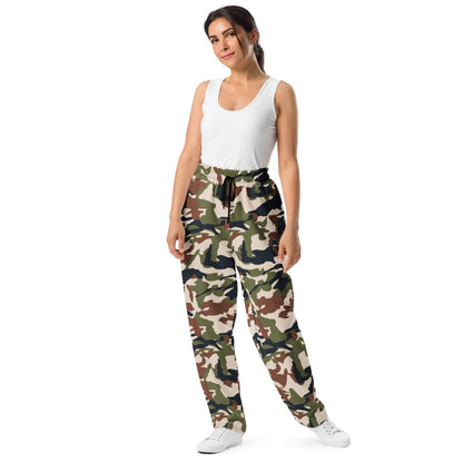 Nepal DPM 1990 CAMO Wide-leg joggers