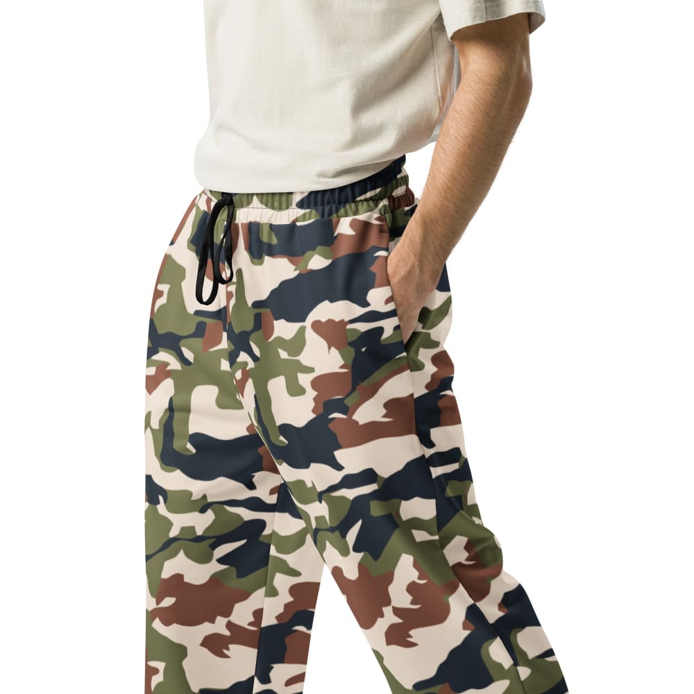 Nepal DPM 1990 CAMO Wide-leg joggers