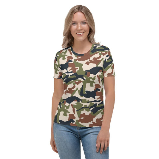 Nepal DPM 1990 CAMO Women’s T-shirt - XS - Womens T-Shirt