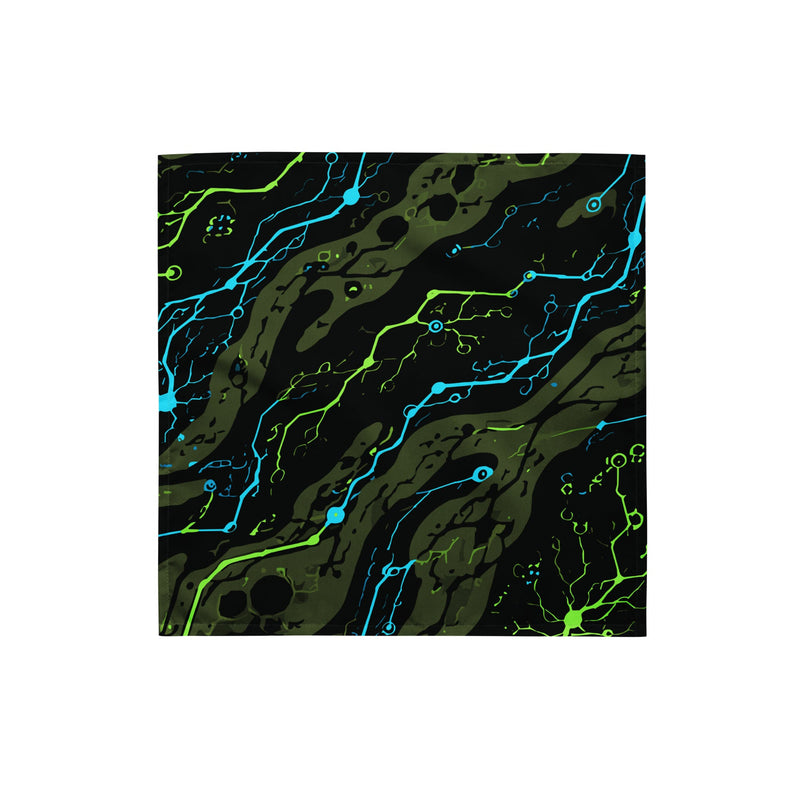 Neuro-Stripe Bio-Neural Night CAMO Bandana - S - Head