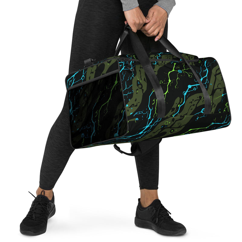 Neuro-Stripe Bio-Neural Night CAMO Duffle Bag