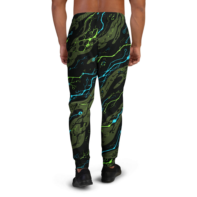 Neuro-Stripe Bio-Neural Night CAMO Mens Joggers - Men