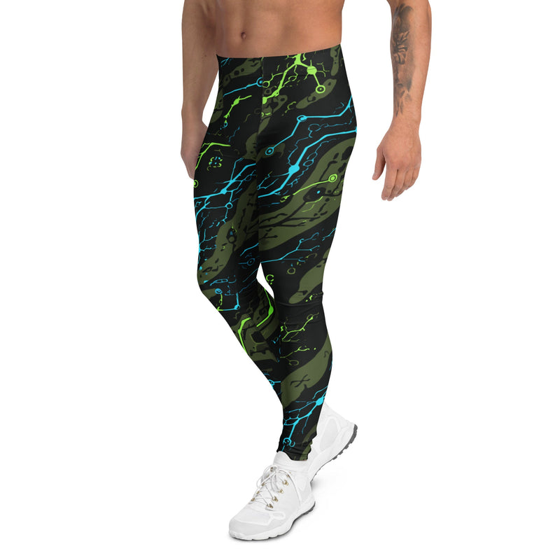 Neuro-Stripe Bio-Neural Night CAMO Mens Leggings - Men