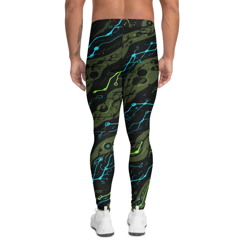 Neuro-Stripe Bio-Neural Night CAMO Mens Leggings - Men