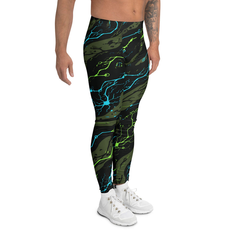 Neuro-Stripe Bio-Neural Night CAMO Mens Leggings - Men