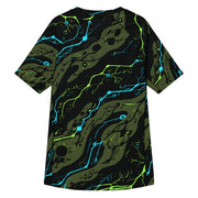 Neuro-Stripe Bio-Neural Night CAMO Mens Short-Sleeve Rash Guard - SS