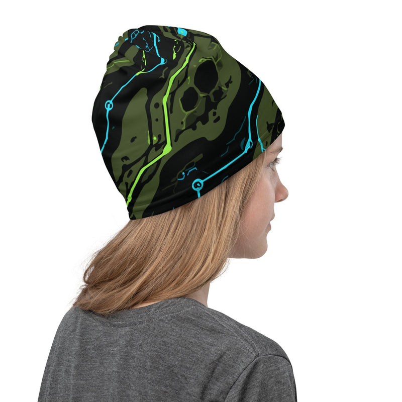 Neuro-Stripe Bio-Neural Night CAMO Neck Gaiter - Head