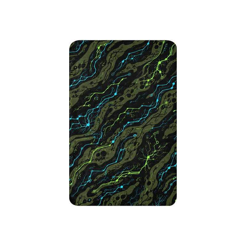 Neuro-Stripe Bio-Neural Night CAMO Sherpa Blanket