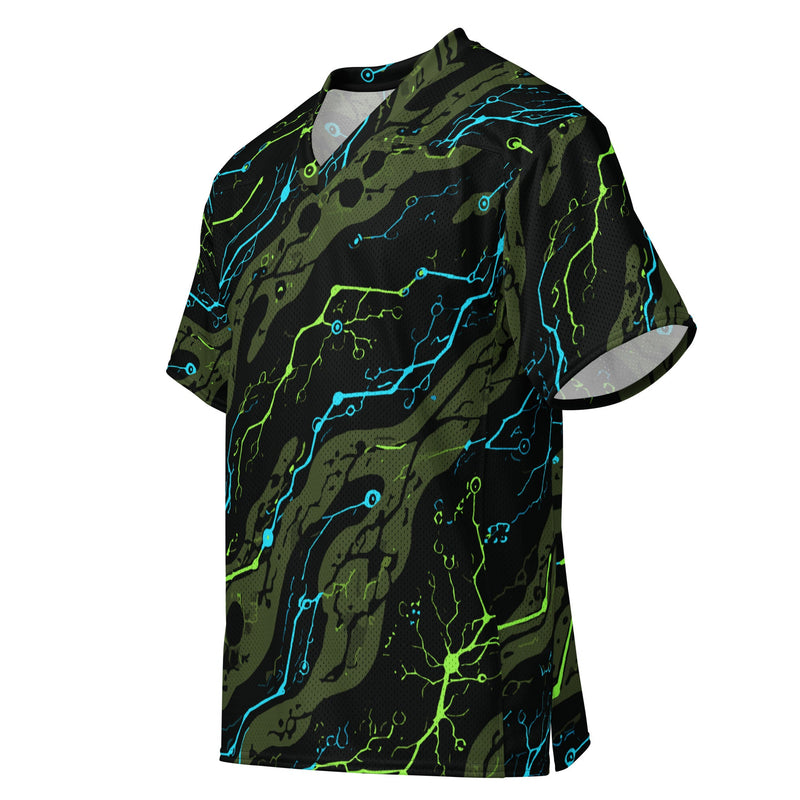 Neuro-Stripe Bio-Neural Night CAMO Unisex American Football Jersey