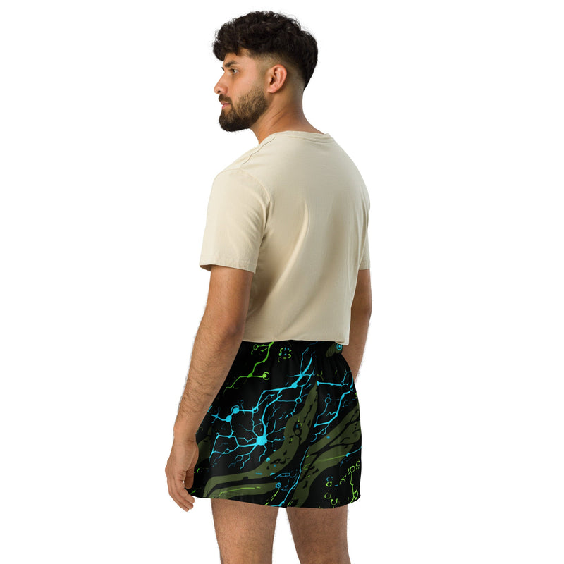 Neuro-Stripe Bio-Neural Night CAMO Unisex Athletic Shorts