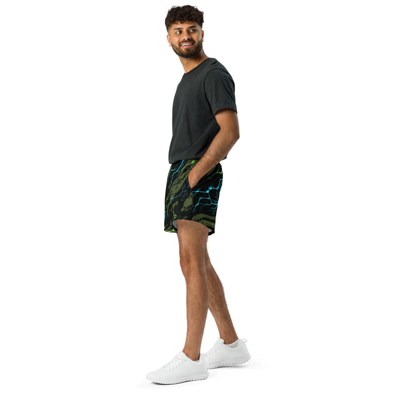 Neuro-Stripe Bio-Neural Night CAMO Unisex Athletic Shorts