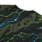Neuro-Stripe Bio-Neural Night CAMO Unisex Baseball Jersey