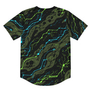 Neuro-Stripe Bio-Neural Night CAMO Unisex Baseball Jersey