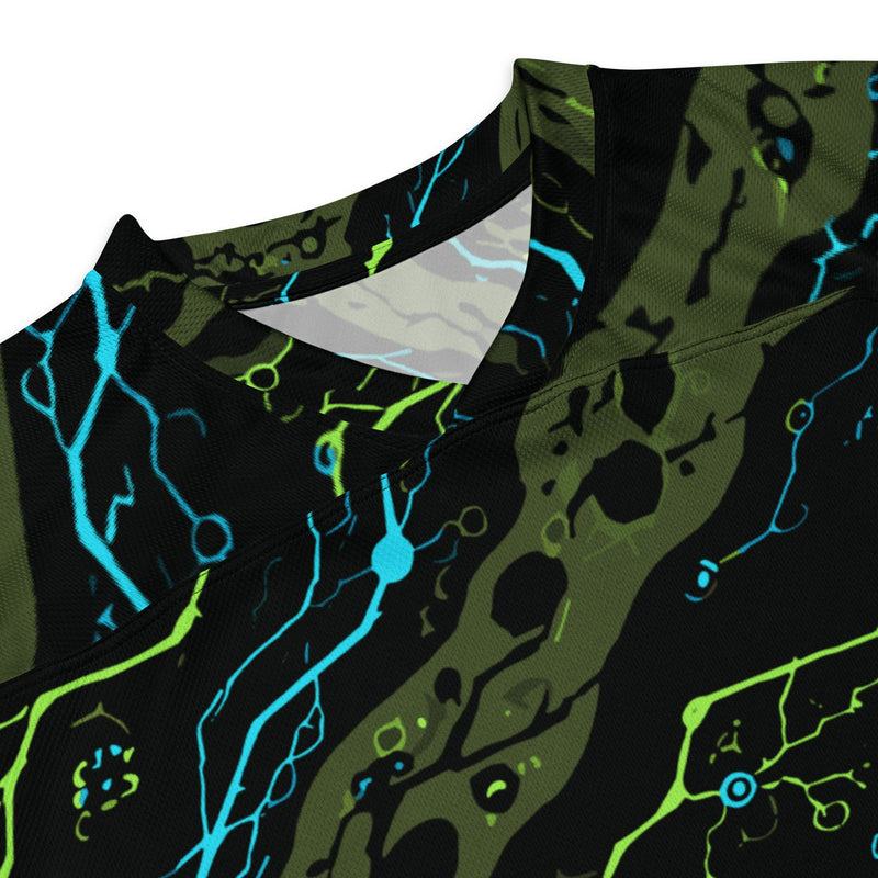 Neuro-Stripe Bio-Neural Night CAMO Unisex Hockey Fan Jersey