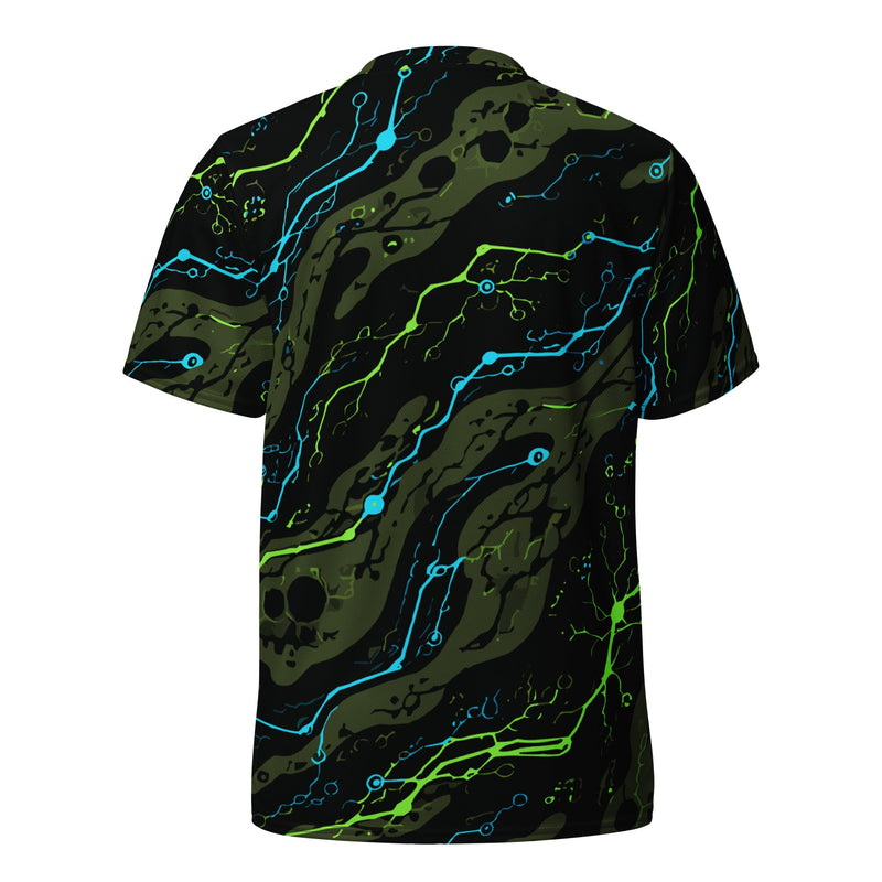 Neuro-Stripe Bio-Neural Night CAMO Unisex Sports Jersey