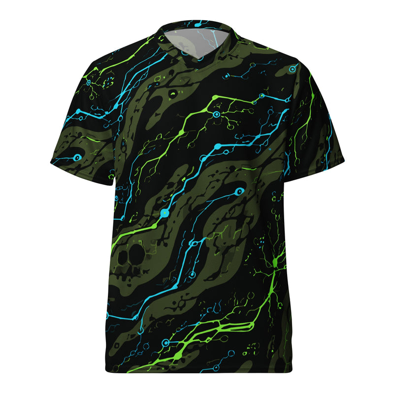 Neuro-Stripe Bio-Neural Night CAMO Unisex Sports Jersey