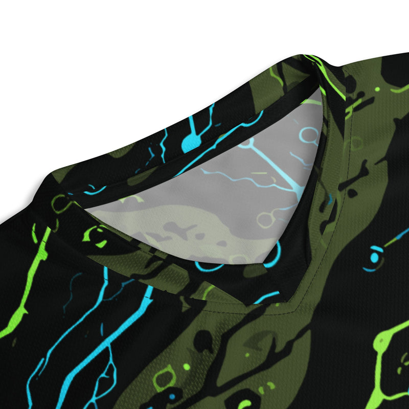Neuro-Stripe Bio-Neural Night CAMO Unisex Sports Jersey