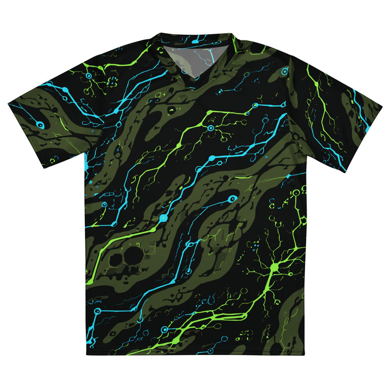 Neuro-Stripe Bio-Neural Night CAMO Unisex Sports Jersey