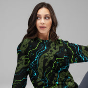 Neuro-Stripe Bio-Neural Night CAMO Unisex Sweatshirt