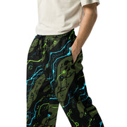 Neuro-Stripe Bio-Neural Night CAMO Unisex Wide-Leg Joggers